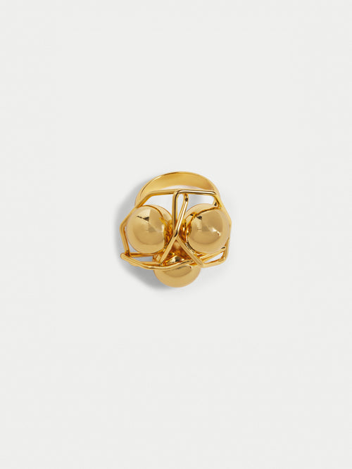 Atom Cluster Ring | Gold