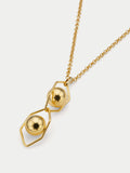Atom Necklace | Gold