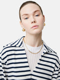 Breton Stripe Sweatshirt | Navy