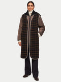Collagerie Liner Coat | Brown