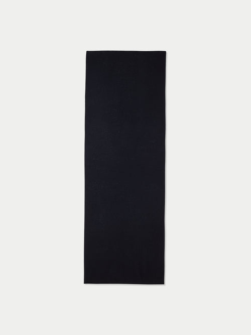 Miller Wool Cashmere Blend Scarf | Black