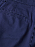 Slim Leg Cotton Chino | Blue