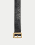 Zoey Patent Leather Belt | Black