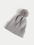 Moulinee Lambswool Pom Hat | Grey