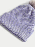 Moulinee Lambswool Pom Hat | Purple