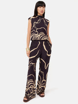 Sharan Ranshi Silk Top | Purple