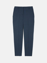 Portofino Palmer Check Trouser | Navy