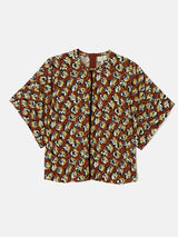 Collagerie Fig Leaf Top | Red