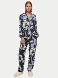 Charcoal Poppy Modal Pyjama | Purple