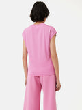 Whitney High Neck T-shirt | Pink
