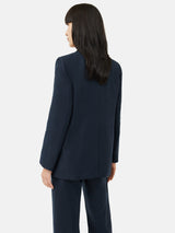 Irish Linen Gibson Blazer | Navy