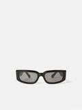 Croft Rectangle Frame Sunglasses | Black
