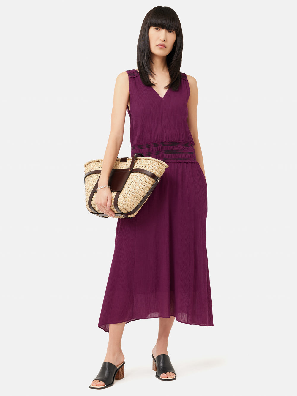 Coconut Grove Smocked Dress