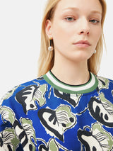 Collagerie T-shirt Dress | Blue