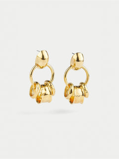 Collagerie Multi Hoop Earring | Gold