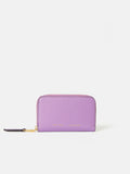 Maddie Leather Small Wallet | Purple