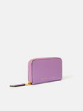 Maddie Leather Small Wallet | Purple