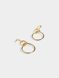 Fine Rope Twist Earring | Gold