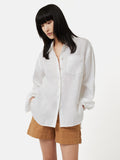 Linen Relaxed Shirt | White