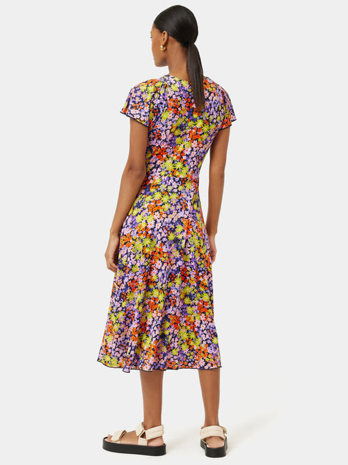Rave Floral Jersey Dress | Multi