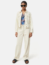 Rave Floral Cotton Crinkle Top | Blue