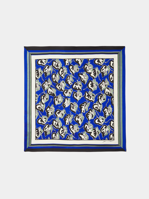Collagerie Arthouse Silk Twill Square | Blue