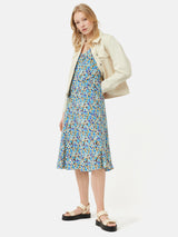 Carnation Tea Dress | Neutral