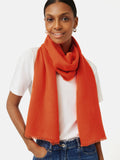 Wool Silk Pashmina | Orange
