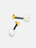 Collagerie Small Ball Earrings | Gold