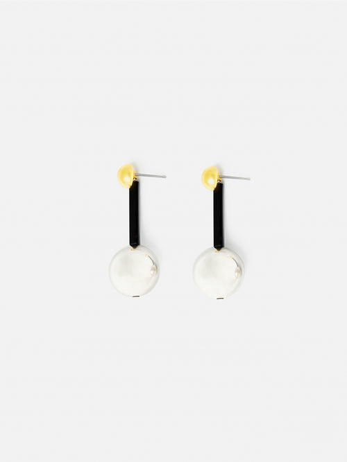 Collagerie Small Ball Earrings | Gold