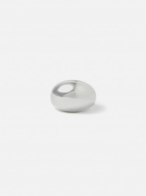 Chunky Dome Ring | Silver